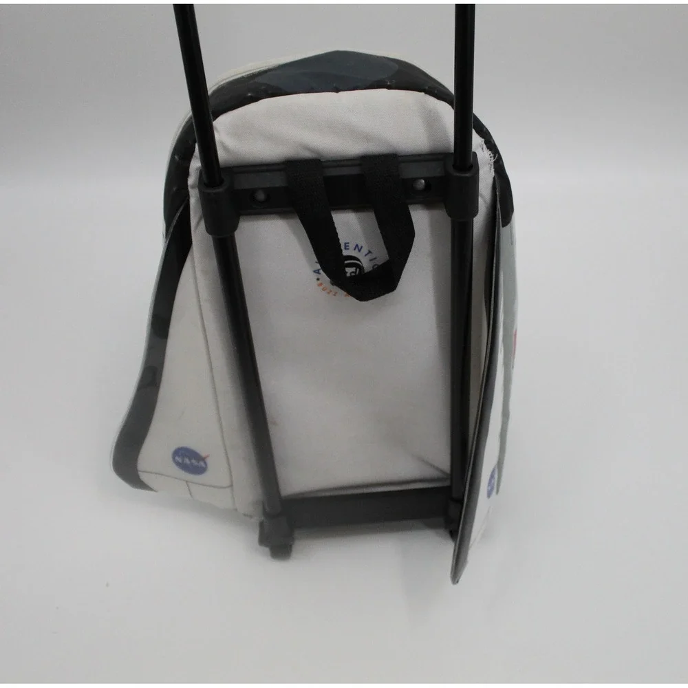 Buzz Aldrin Authentic NASA Space Shuttle Kids Rolling Suitcase White Black F277